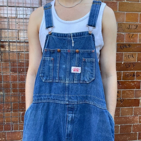 Round House Overalls Made in USA Vintage 42x30 - Picture 4 of 13